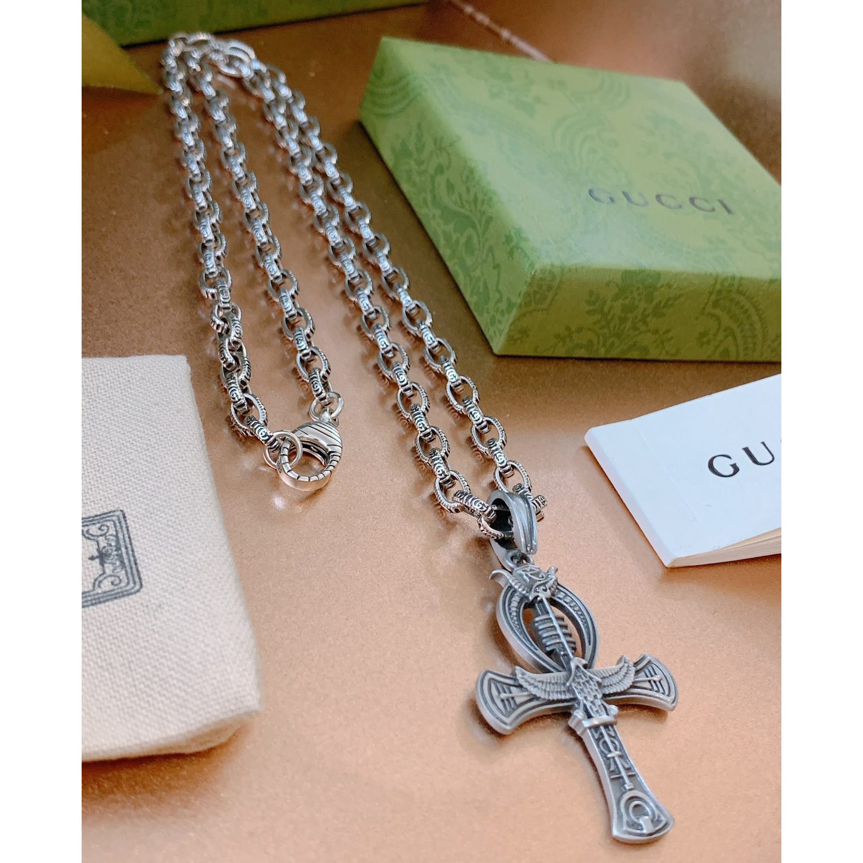 Gucci Anger Forest Necklace - PerfectKickZ