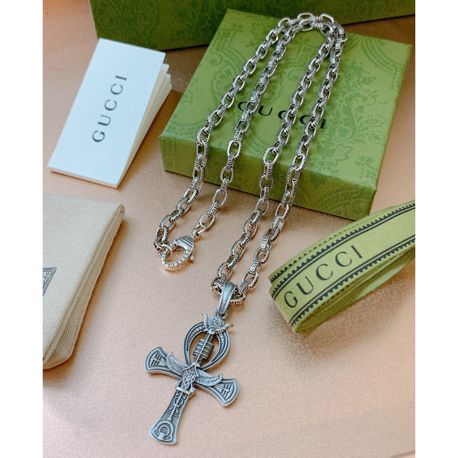 Gucci Anger Forest Necklace - PerfectKickZ