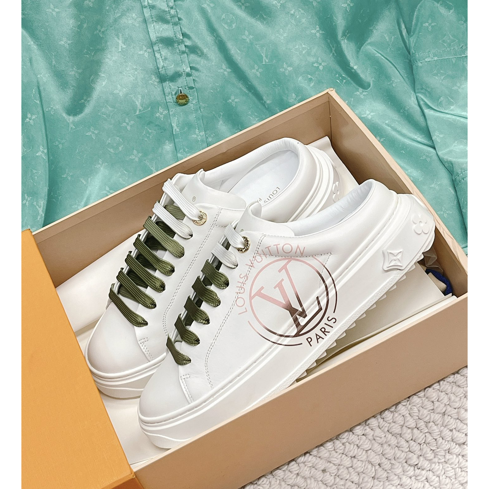 Louis Vuitton Time Out Open Back Sneaker - PerfectKickZ