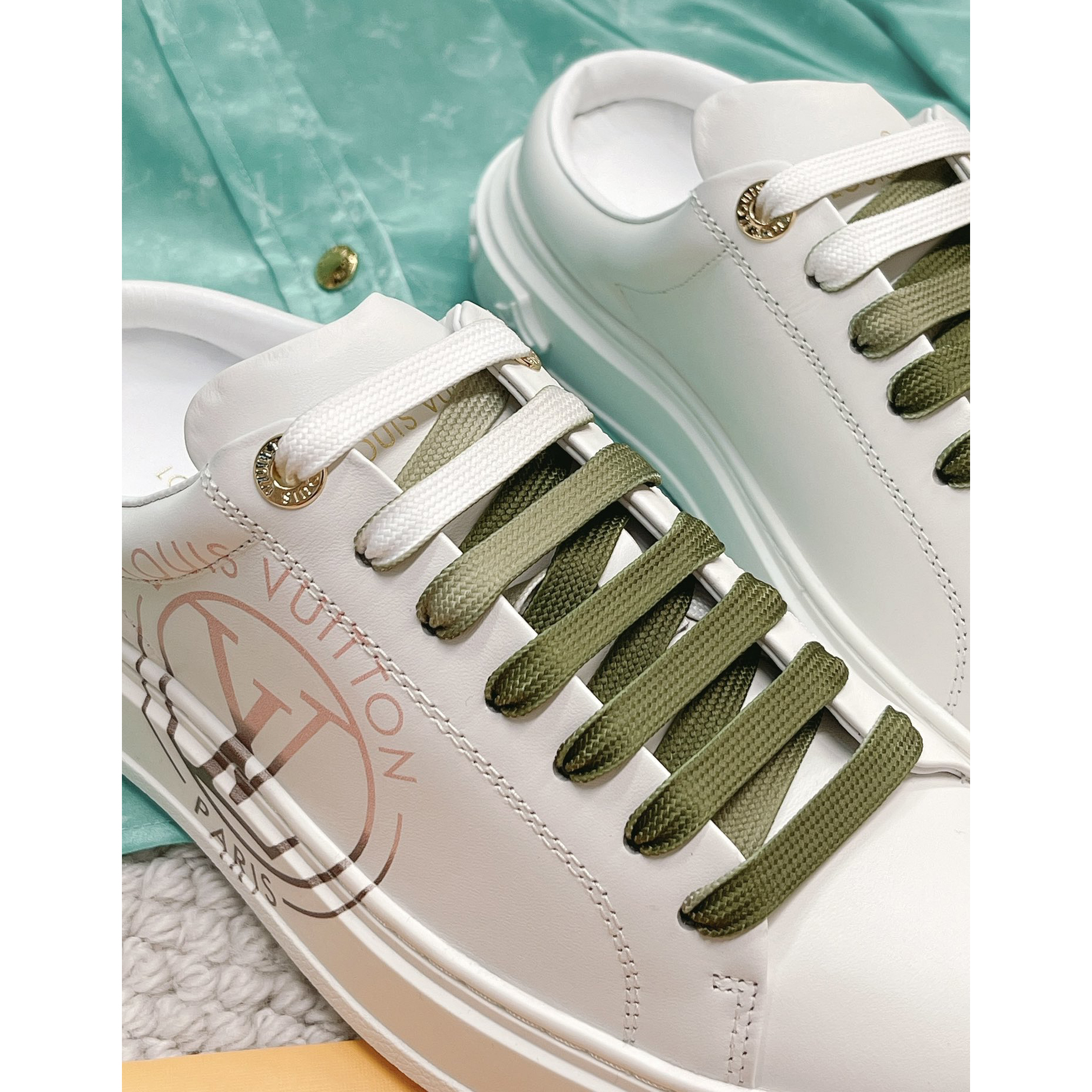 Louis Vuitton Time Out Open Back Sneaker - PerfectKickZ