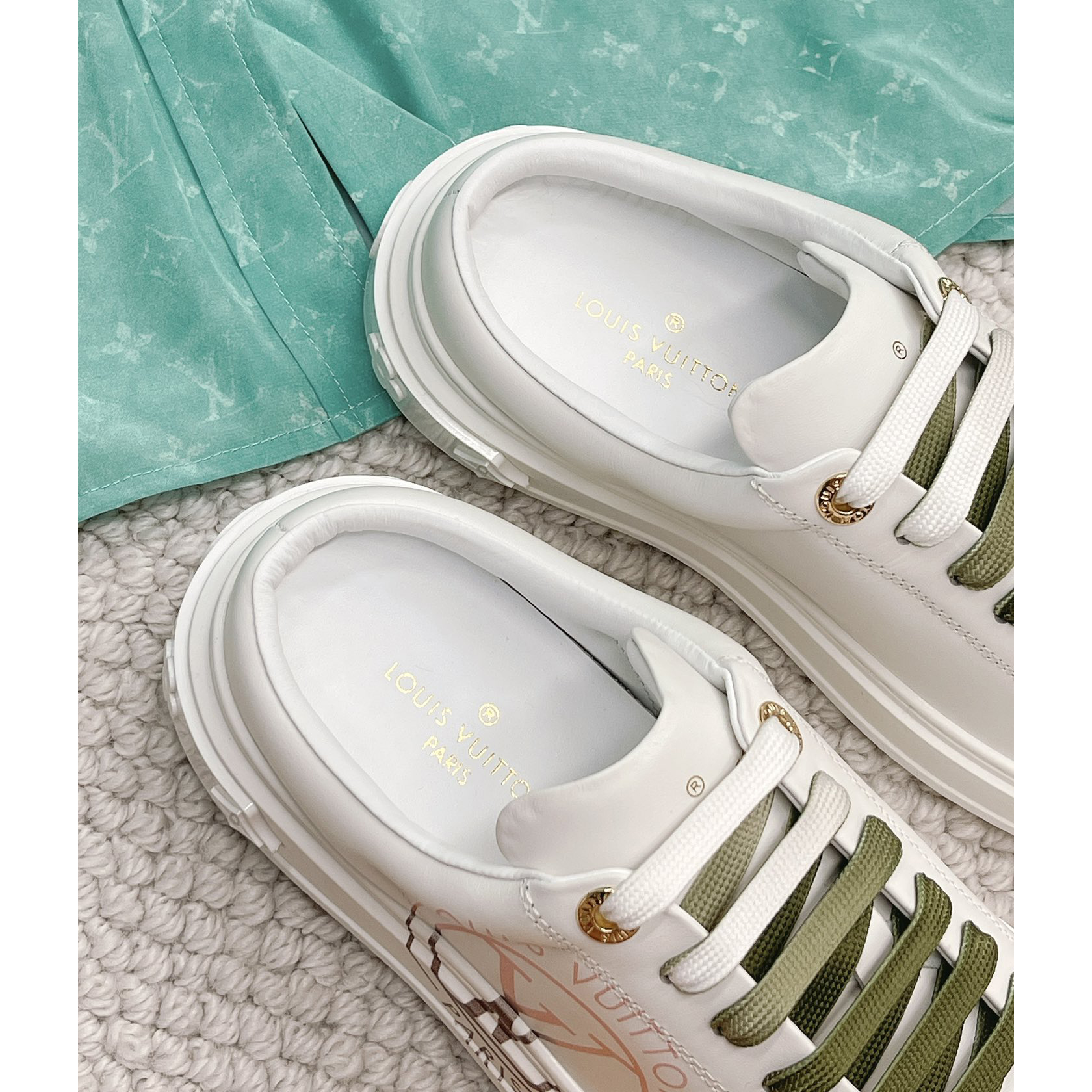 Louis Vuitton Time Out Open Back Sneaker - PerfectKickZ