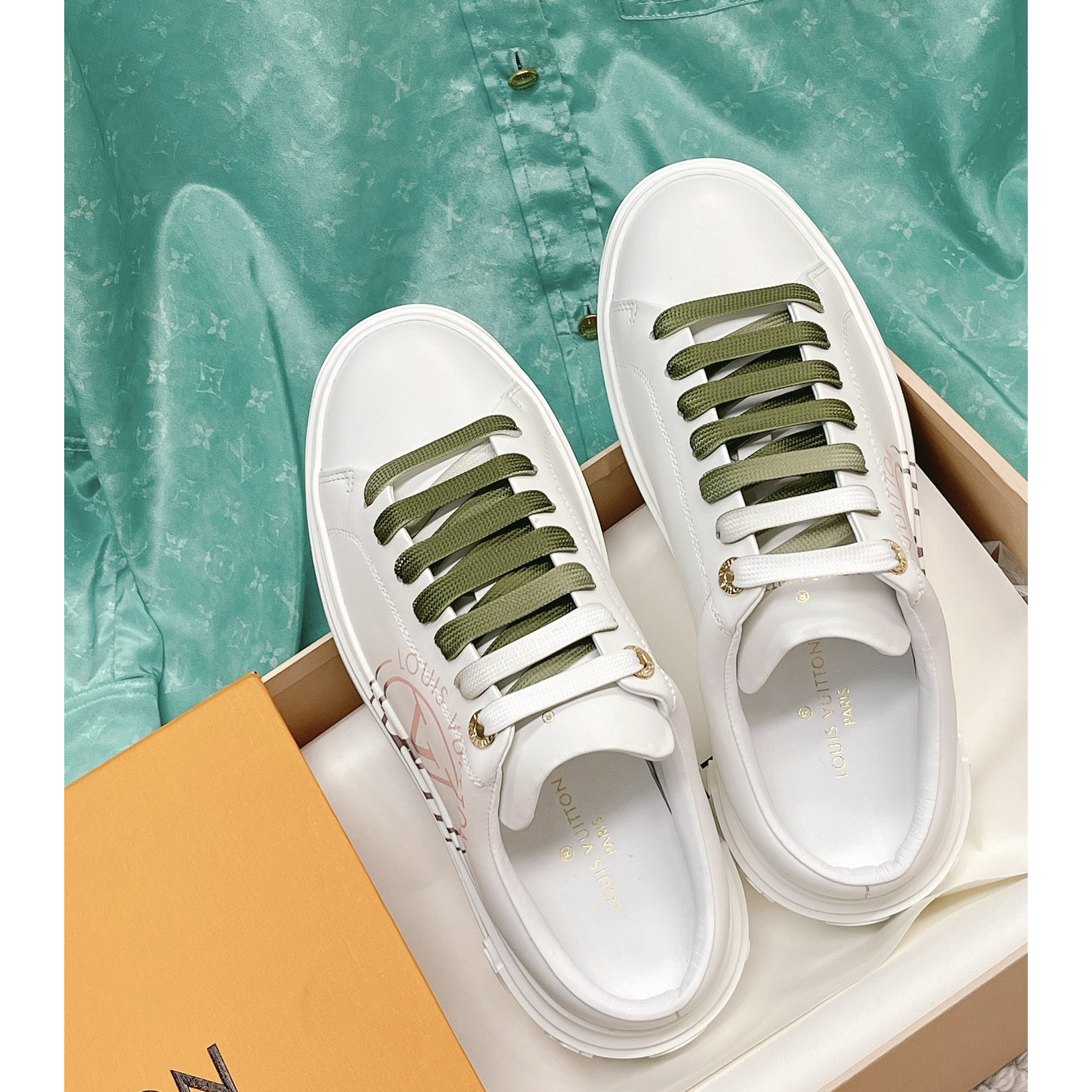 Louis Vuitton Time Out Open Back Sneaker - PerfectKickZ