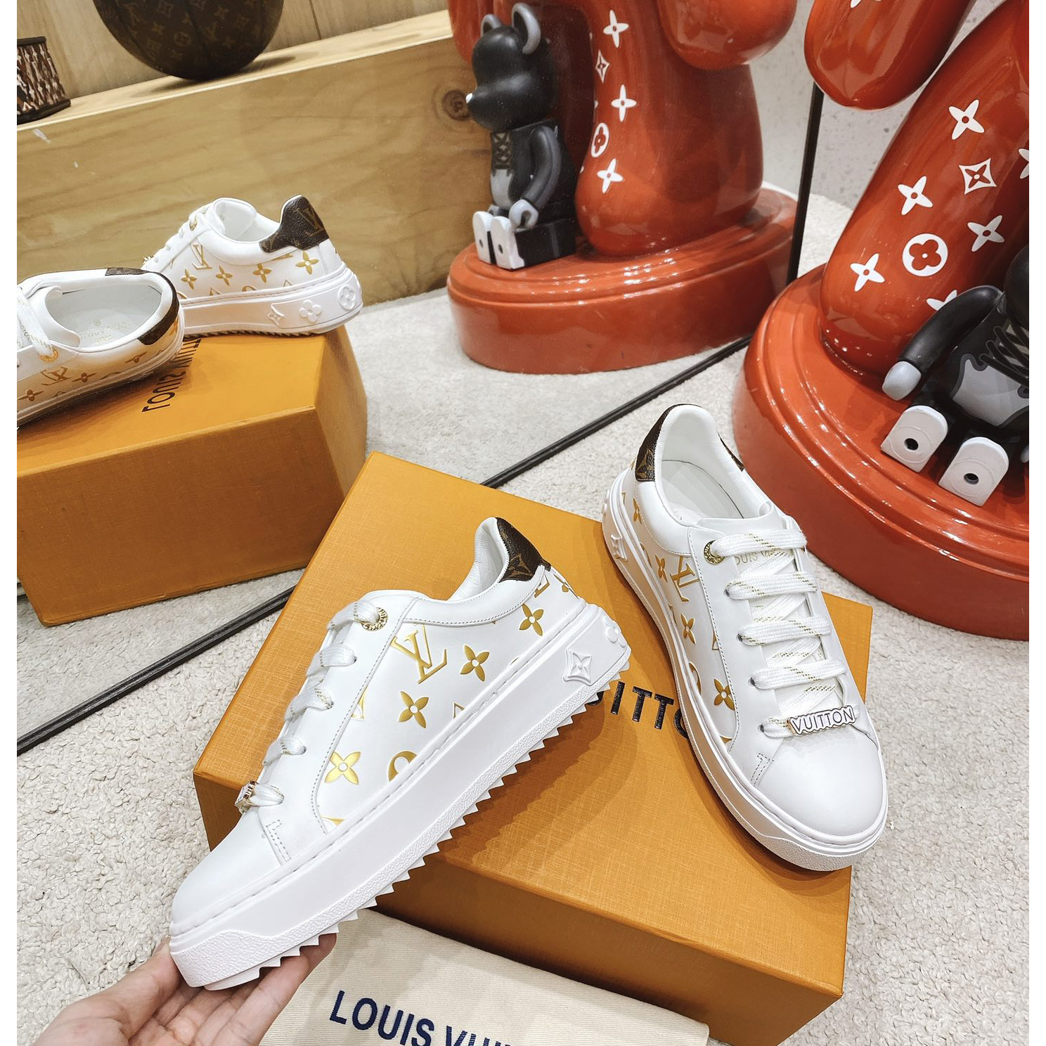 Louis Vuitton Time Out Sneaker  - PerfectKickZ