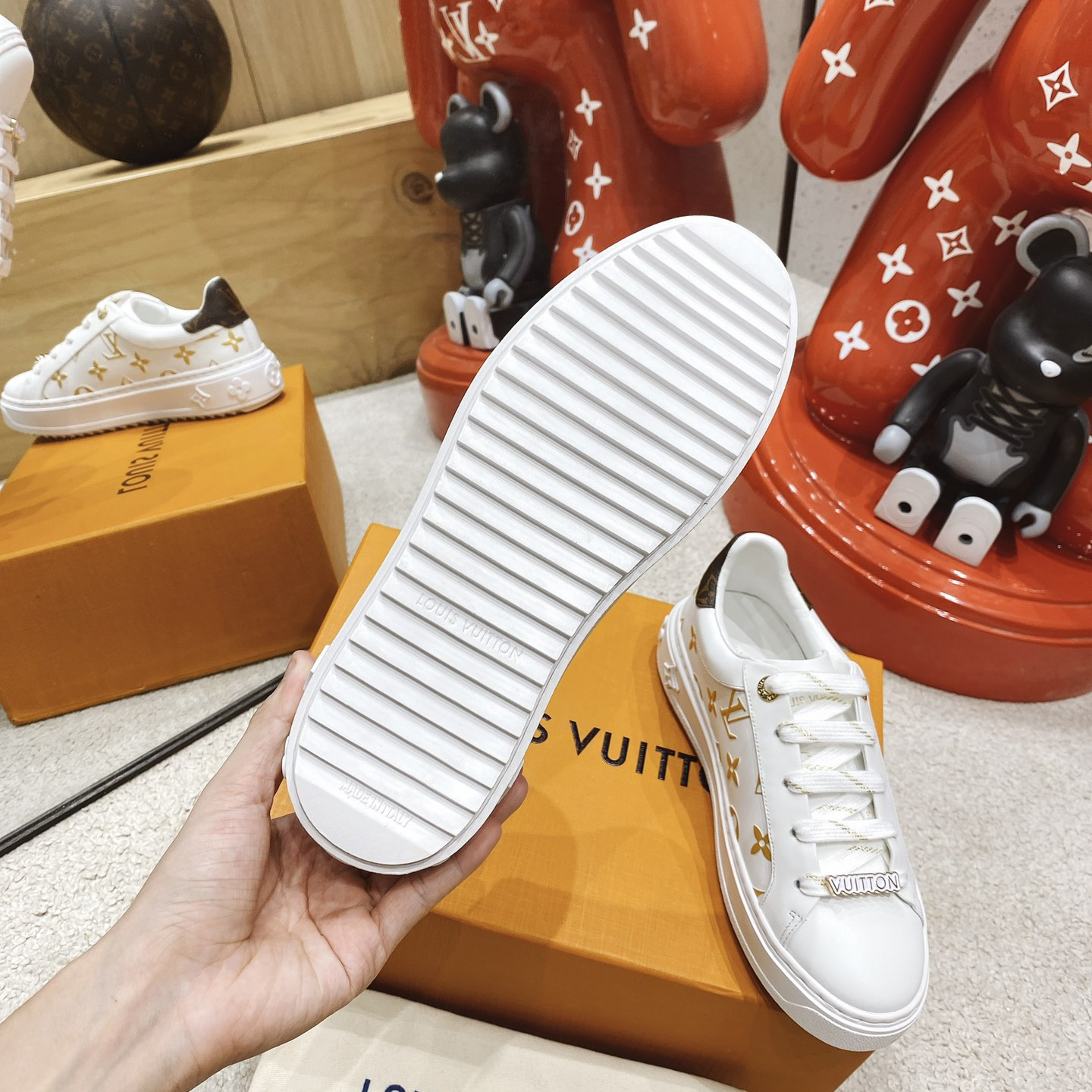 Louis Vuitton Time Out Sneaker  - PerfectKickZ