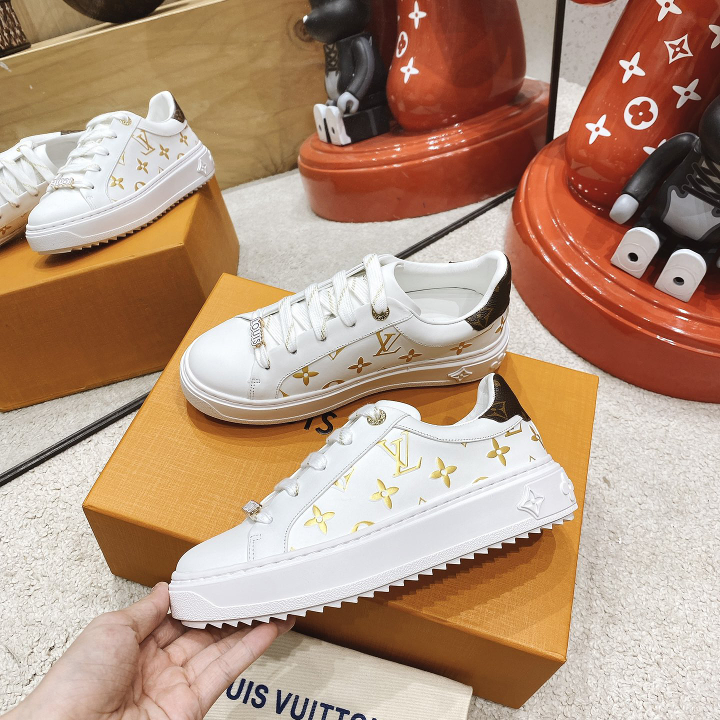 Louis Vuitton Time Out Sneaker  - PerfectKickZ