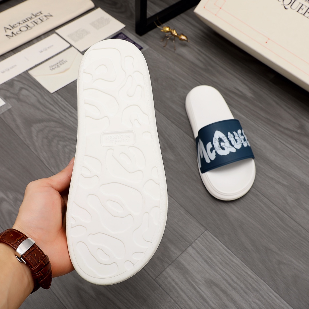 Alexander Mqueen Logo Slipper - PerfectKickZ