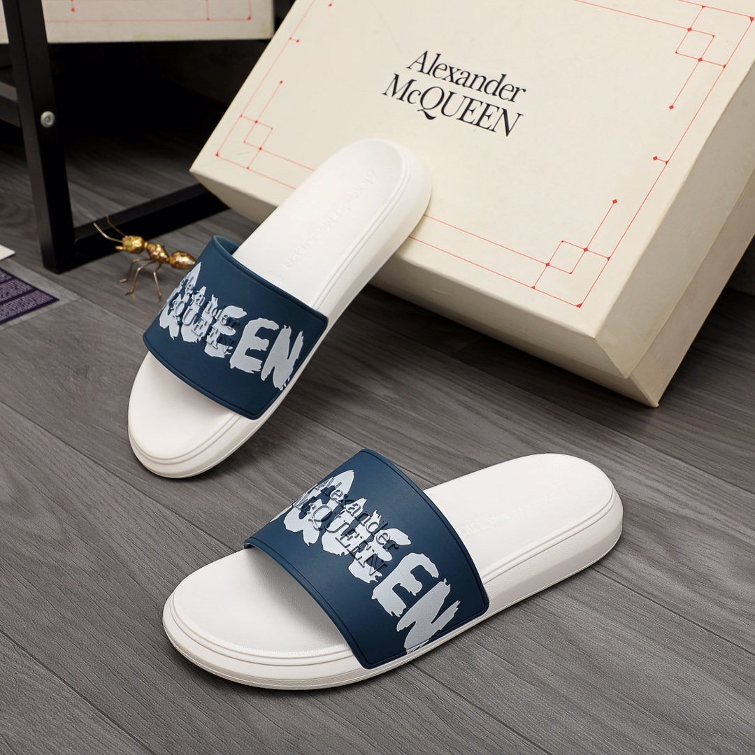Alexander Mqueen Logo Slipper - PerfectKickZ