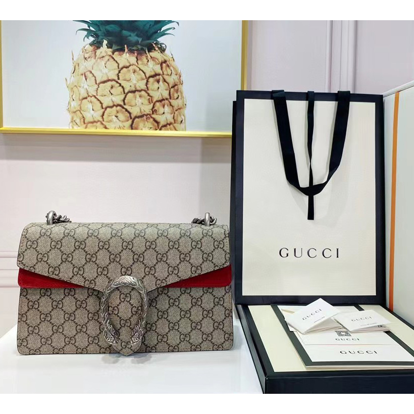 Gucci  Dionysus GG Small Shoulder Bag(28-17-9cm) - PerfectKickZ