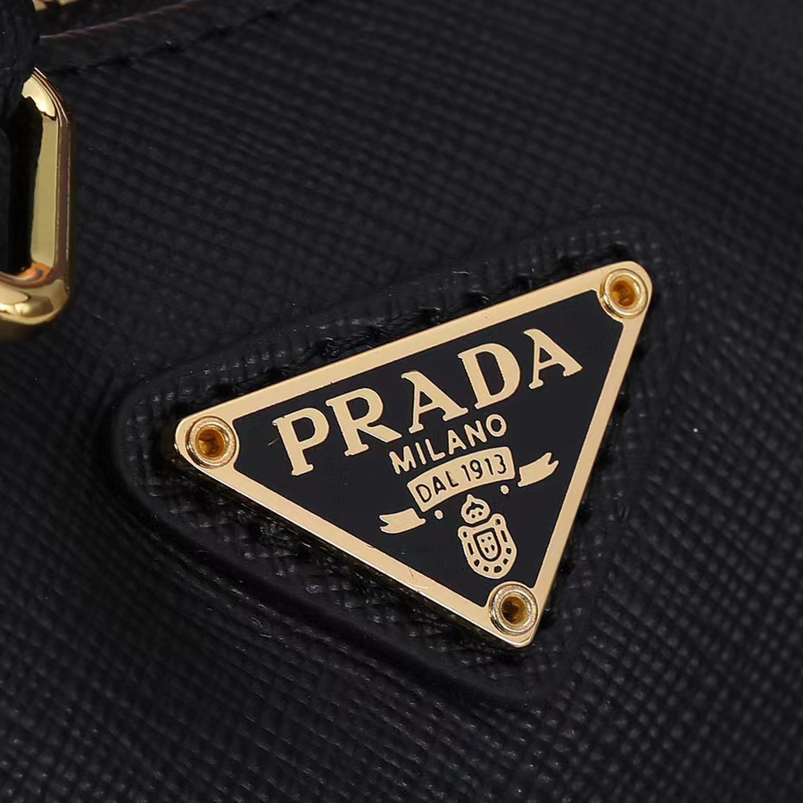 Prada Logo Print Shoulder Bag - PerfectKickZ