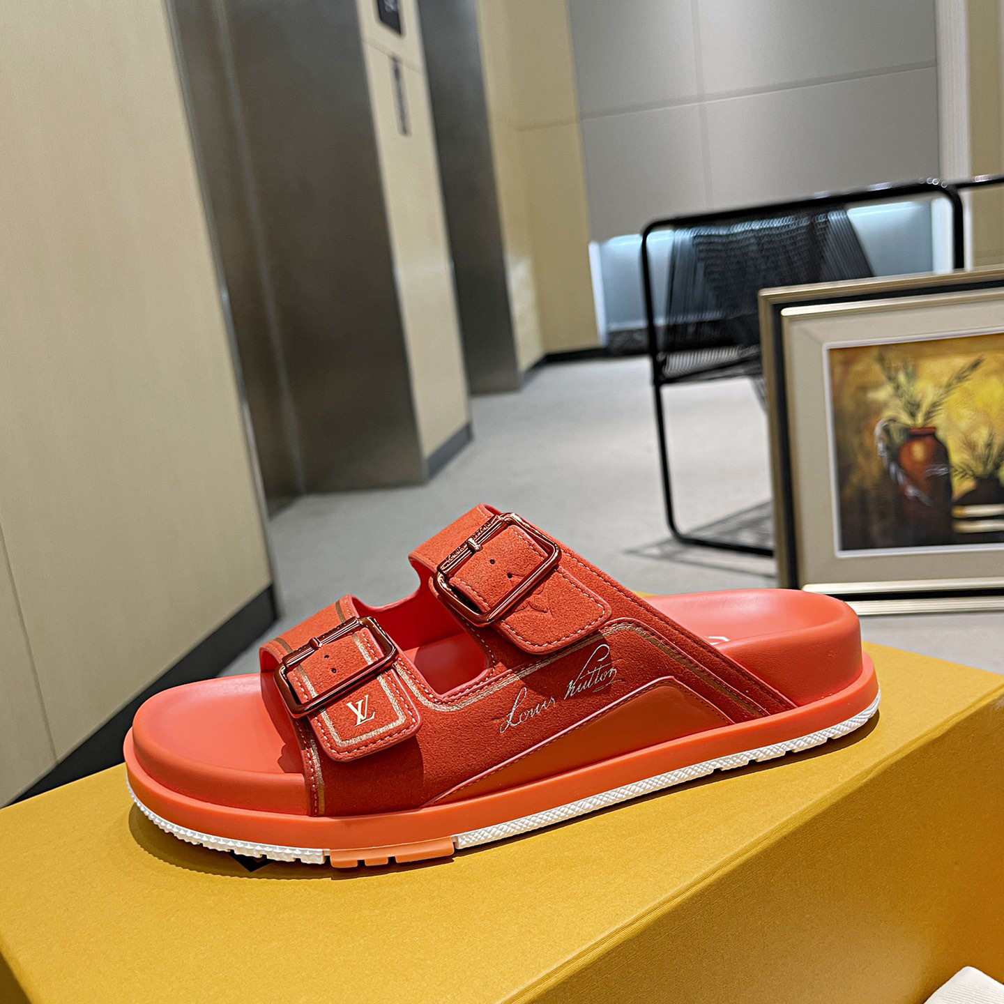 Louis Vuitton Men's Trainer Slippers - PerfectKickZ