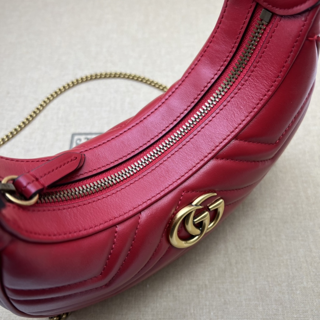 Gucci GG  Leather Handle Bag（21-11-5CM） - PerfectKickZ