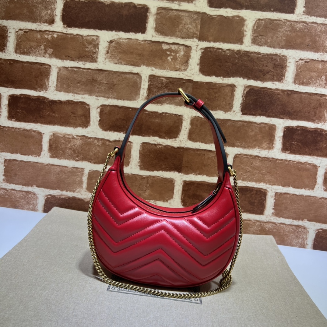 Gucci GG  Leather Handle Bag（21-11-5CM） - PerfectKickZ