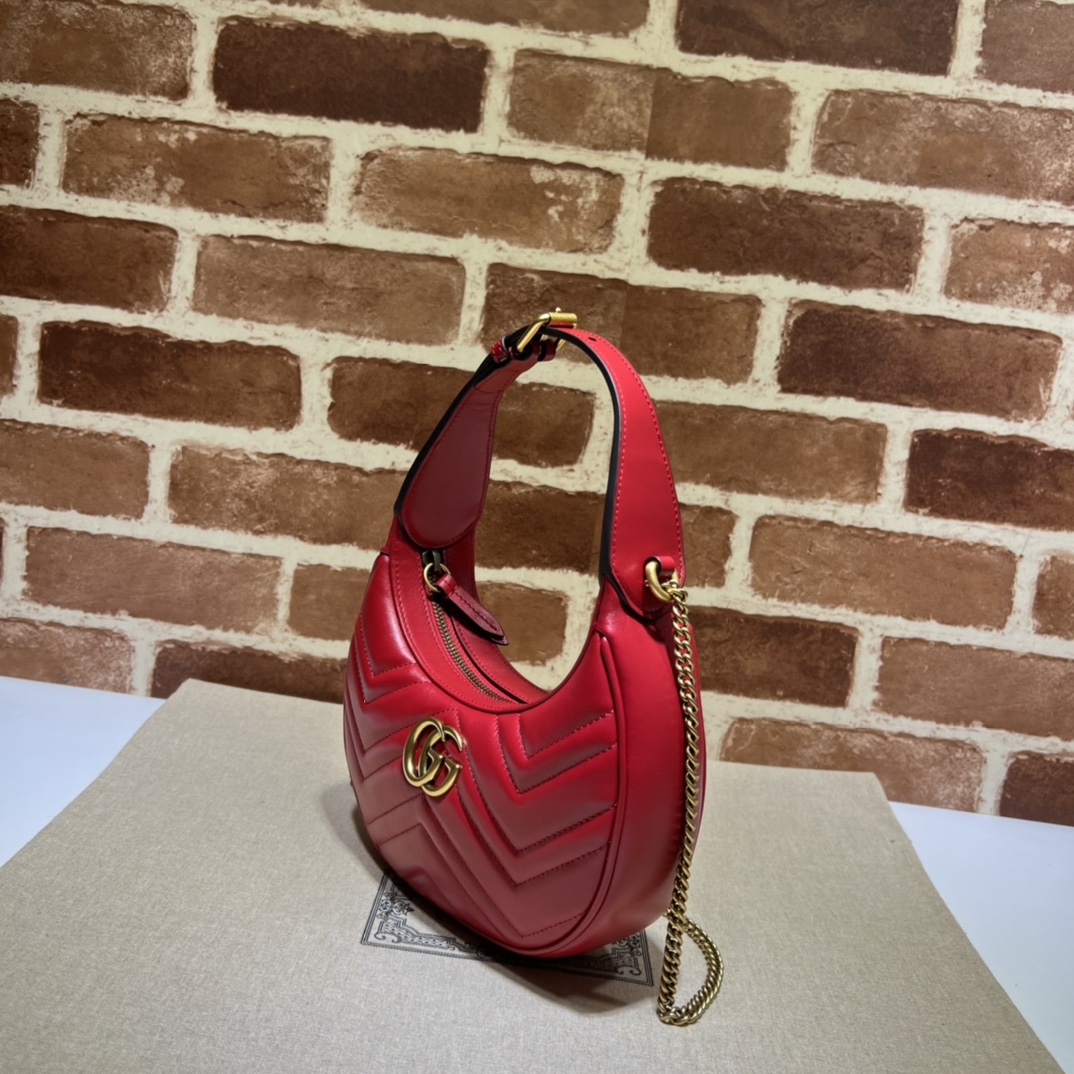 Gucci GG  Leather Handle Bag（21-11-5CM） - PerfectKickZ