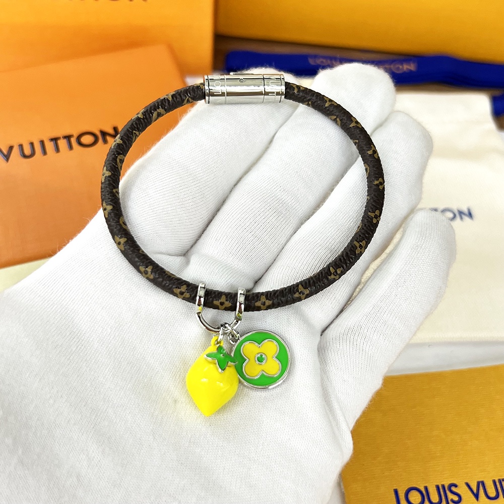 Louis Vuitton Hang It LV Fruits Bracelet - PerfectKickZ
