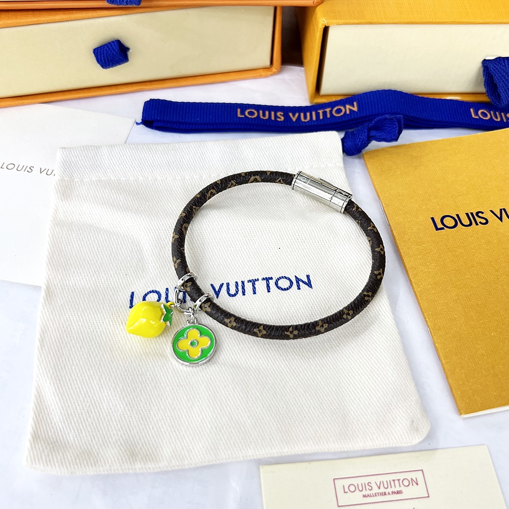 Louis Vuitton Hang It LV Fruits Bracelet - PerfectKickZ