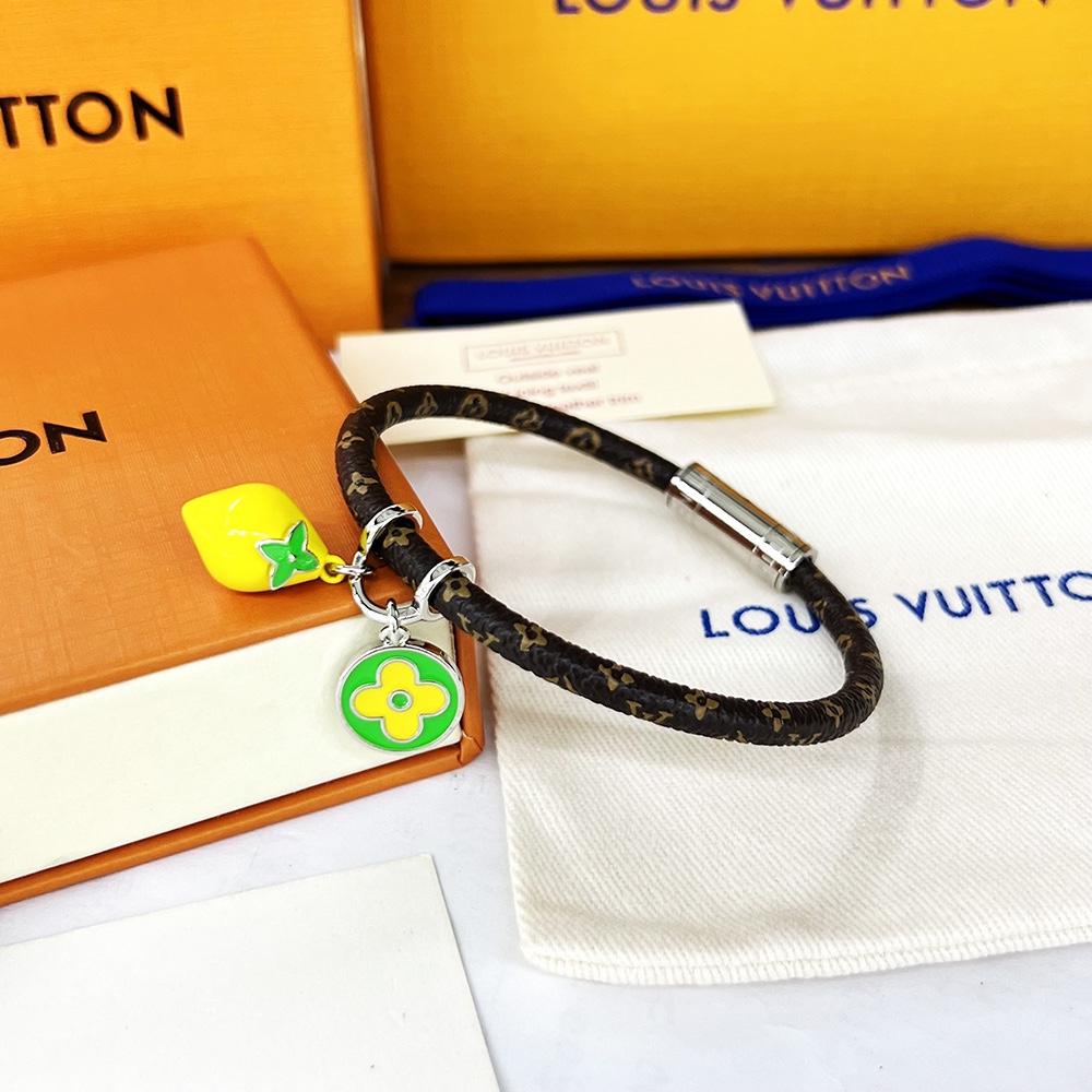 Louis Vuitton Hang It LV Fruits Bracelet - PerfectKickZ