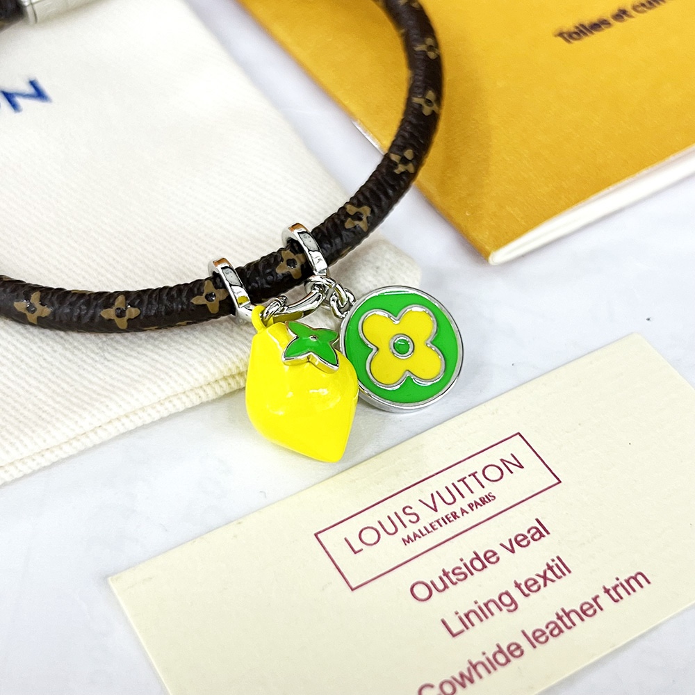 Louis Vuitton Hang It LV Fruits Bracelet - PerfectKickZ