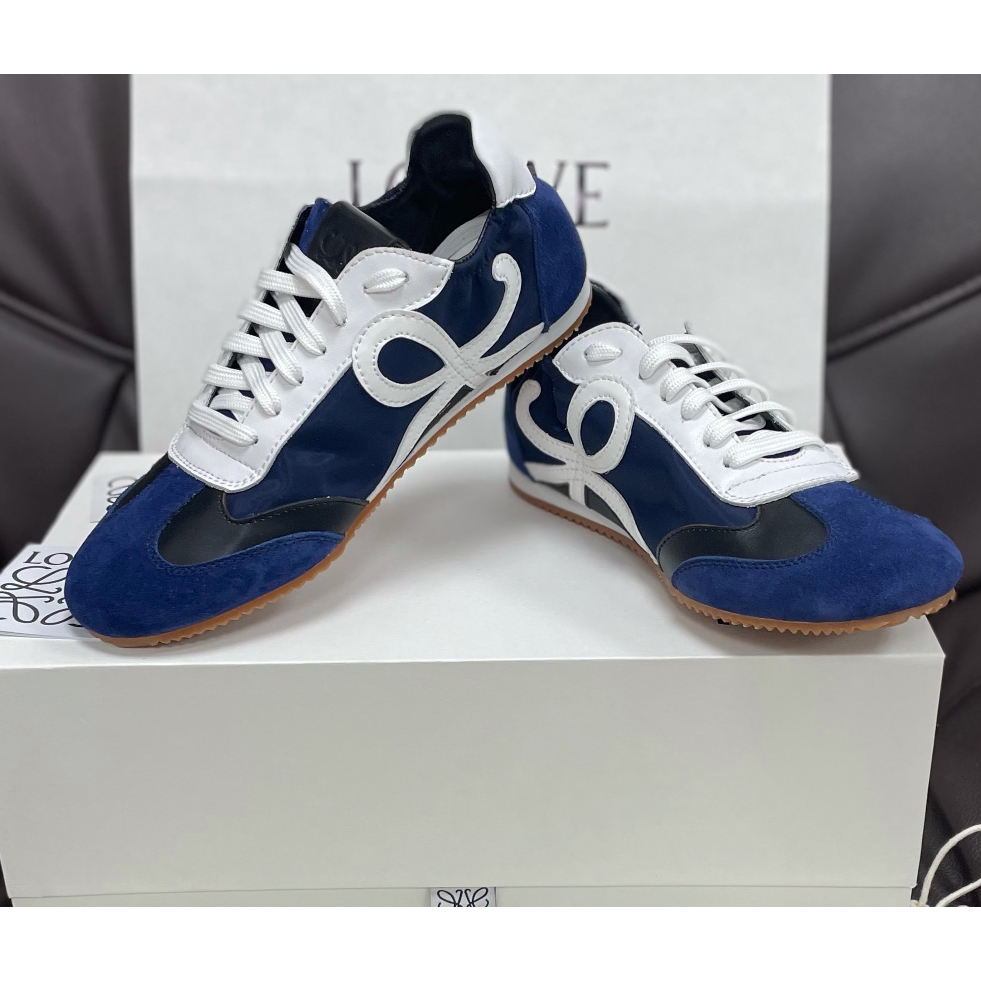 Loewe Ballet Runner In Nylon And Calfskin - PerfectKickZ