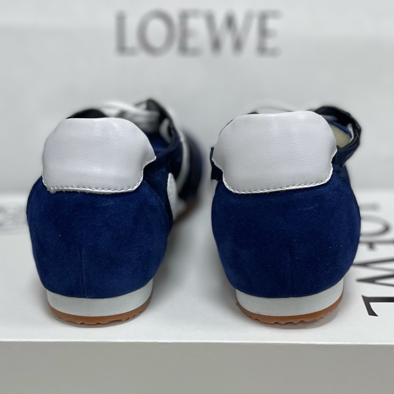 Loewe Ballet Runner In Nylon And Calfskin - PerfectKickZ