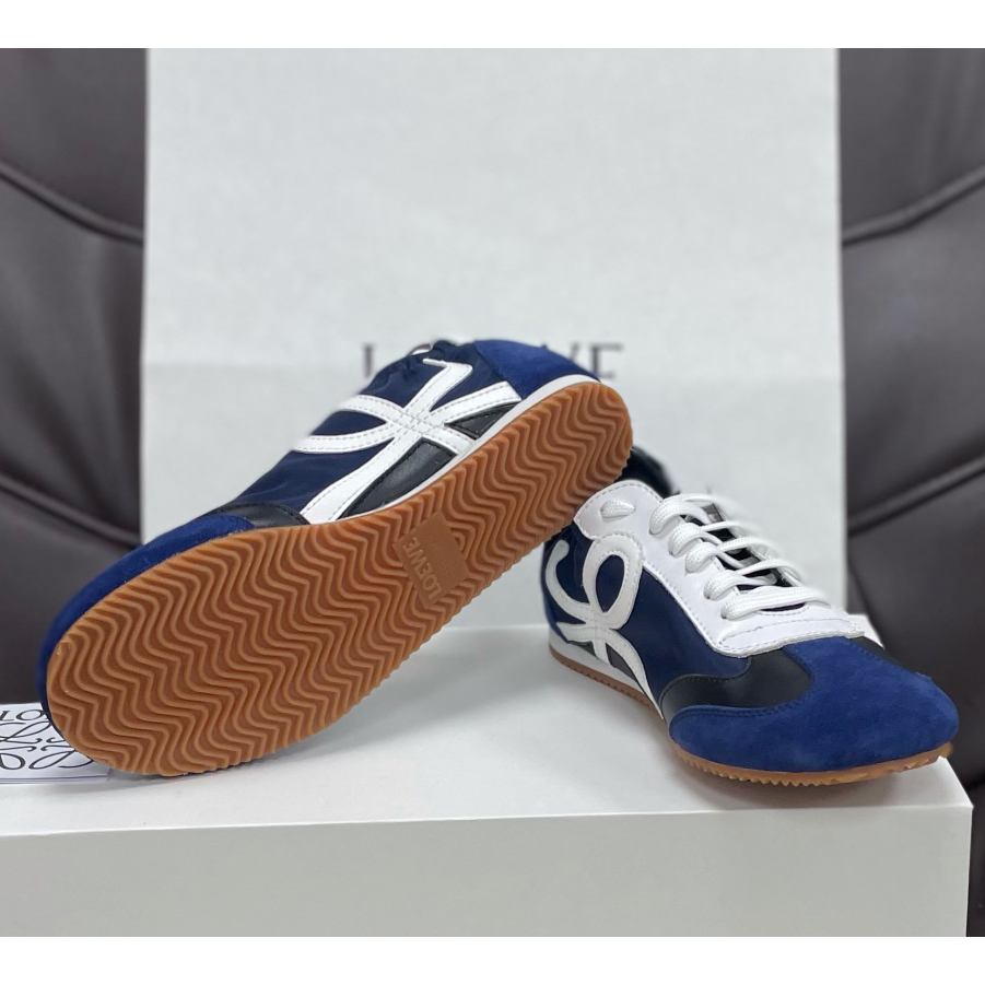 Loewe Ballet Runner In Nylon And Calfskin - PerfectKickZ