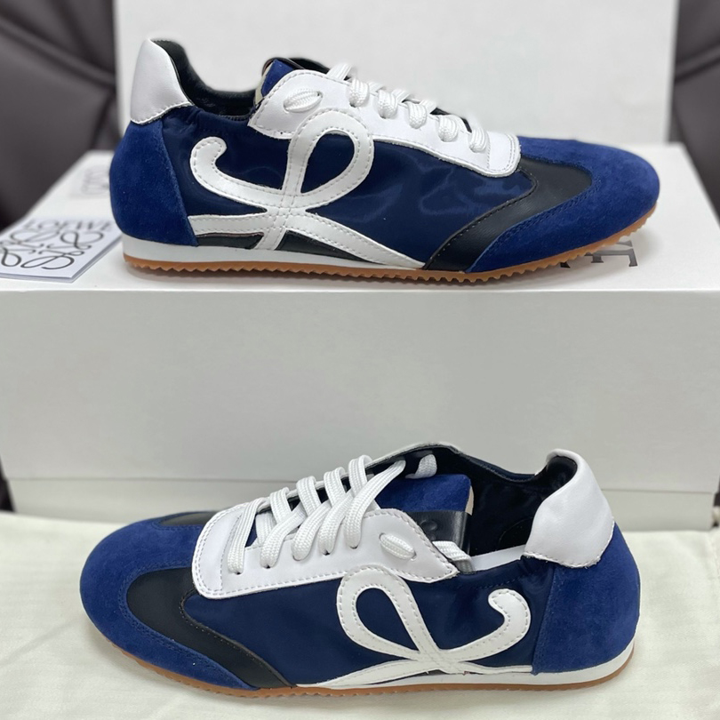 Loewe Ballet Runner In Nylon And Calfskin - PerfectKickZ