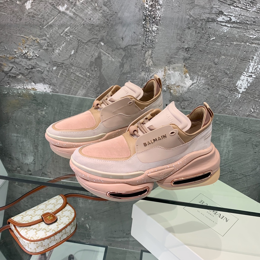 Balmain B-Bold Low-Top Sneakers - PerfectKickZ
