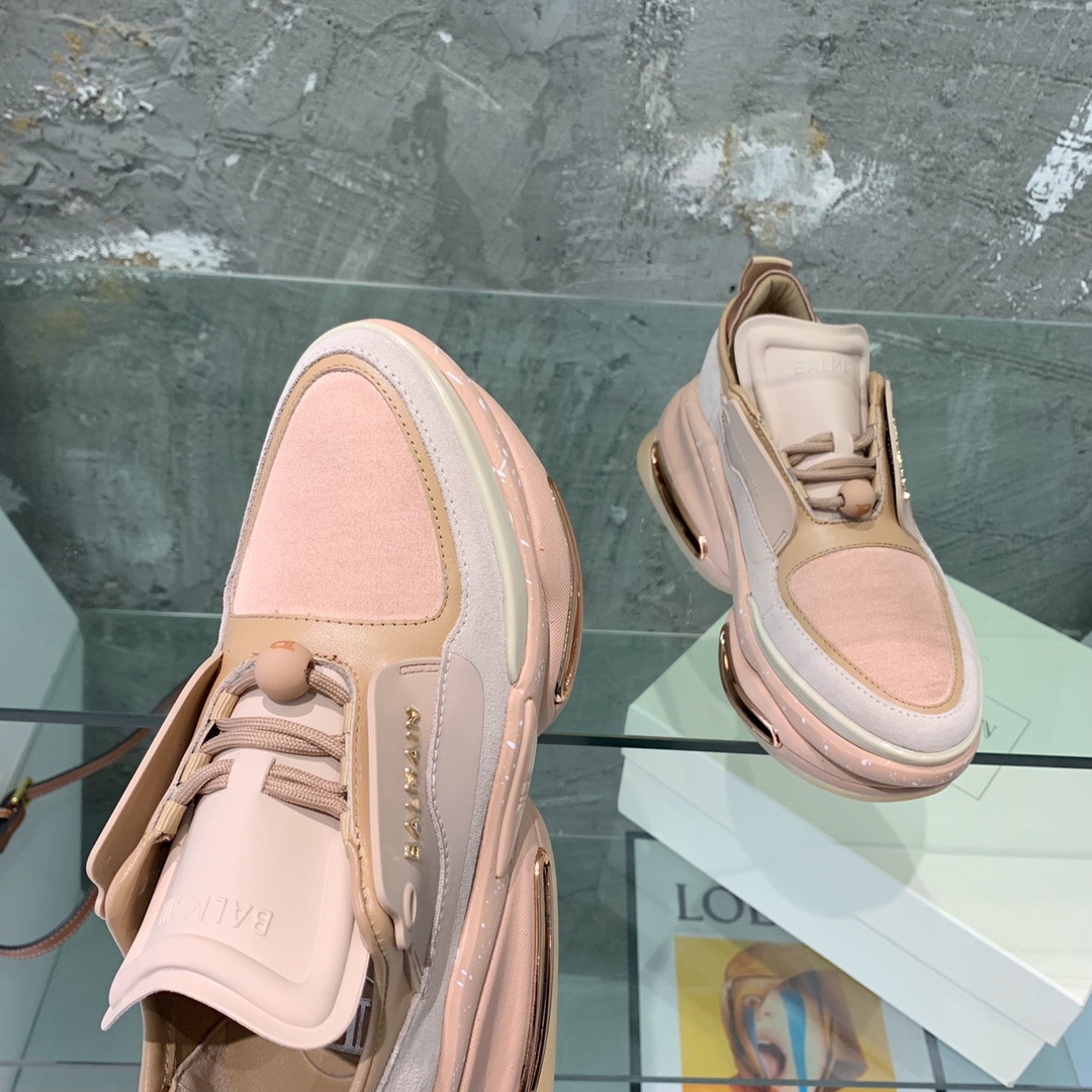 Balmain B-Bold Low-Top Sneakers - PerfectKickZ