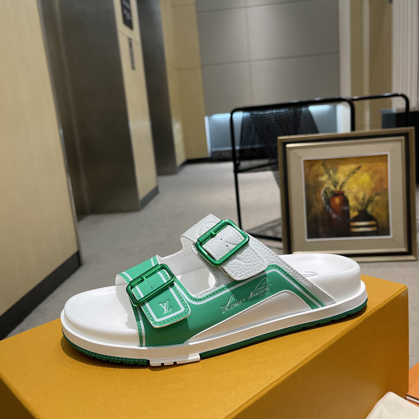 Louis Vuitton Men's Trainer Slippers - PerfectKickZ