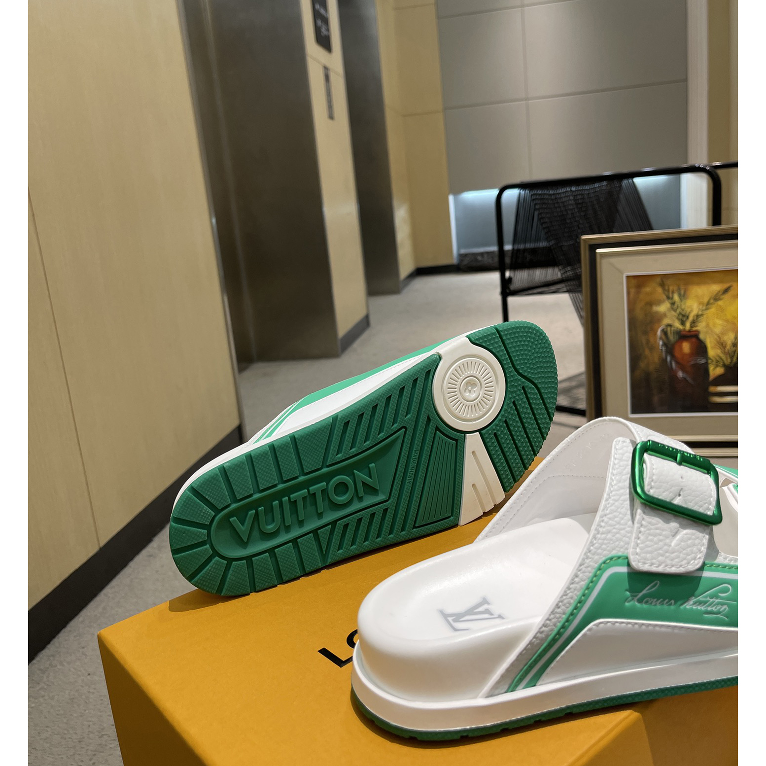 Louis Vuitton Men's Trainer Slippers - PerfectKickZ