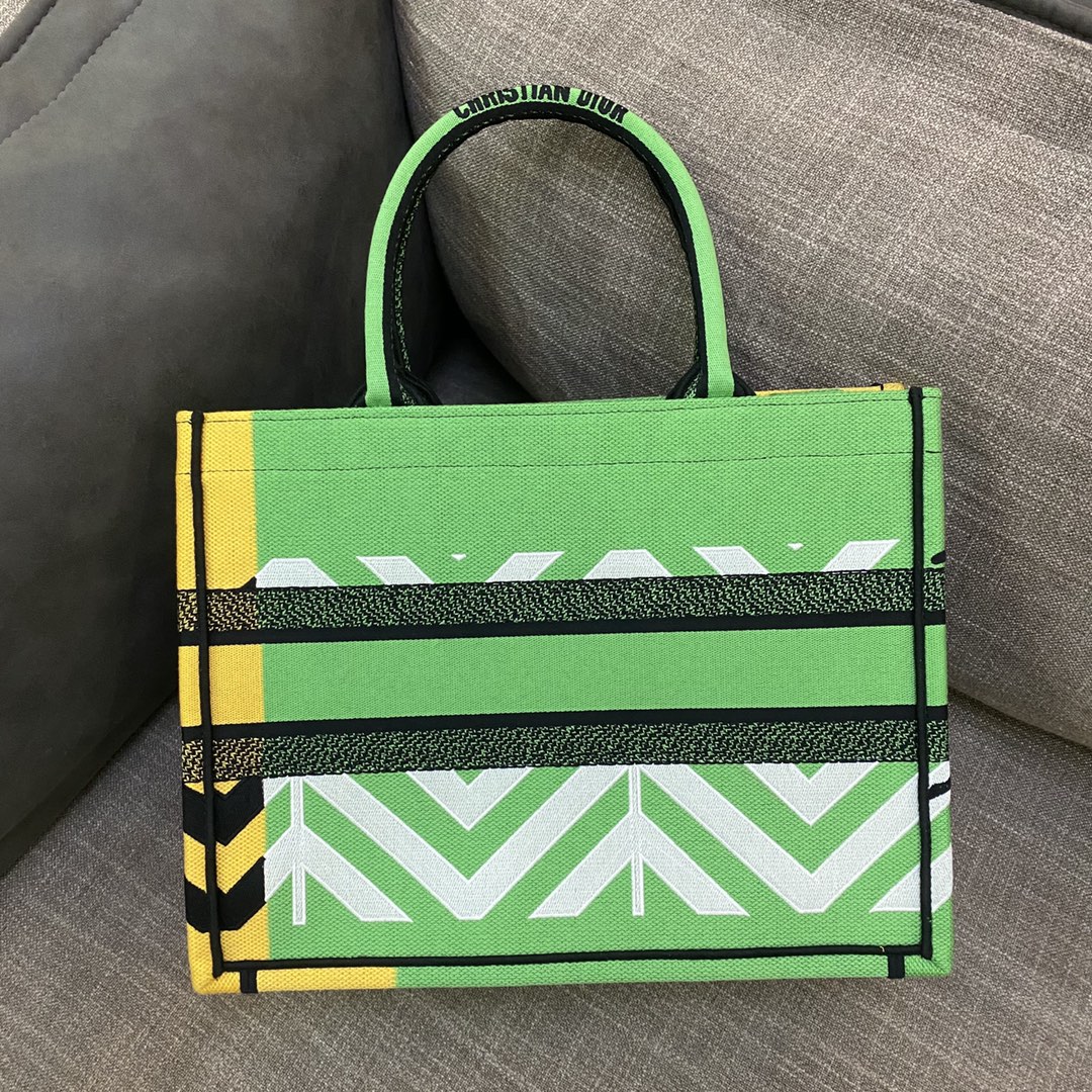 Dior Book Tote D-Jungle Pop（36.5*28*17.5cm） - PerfectKickZ
