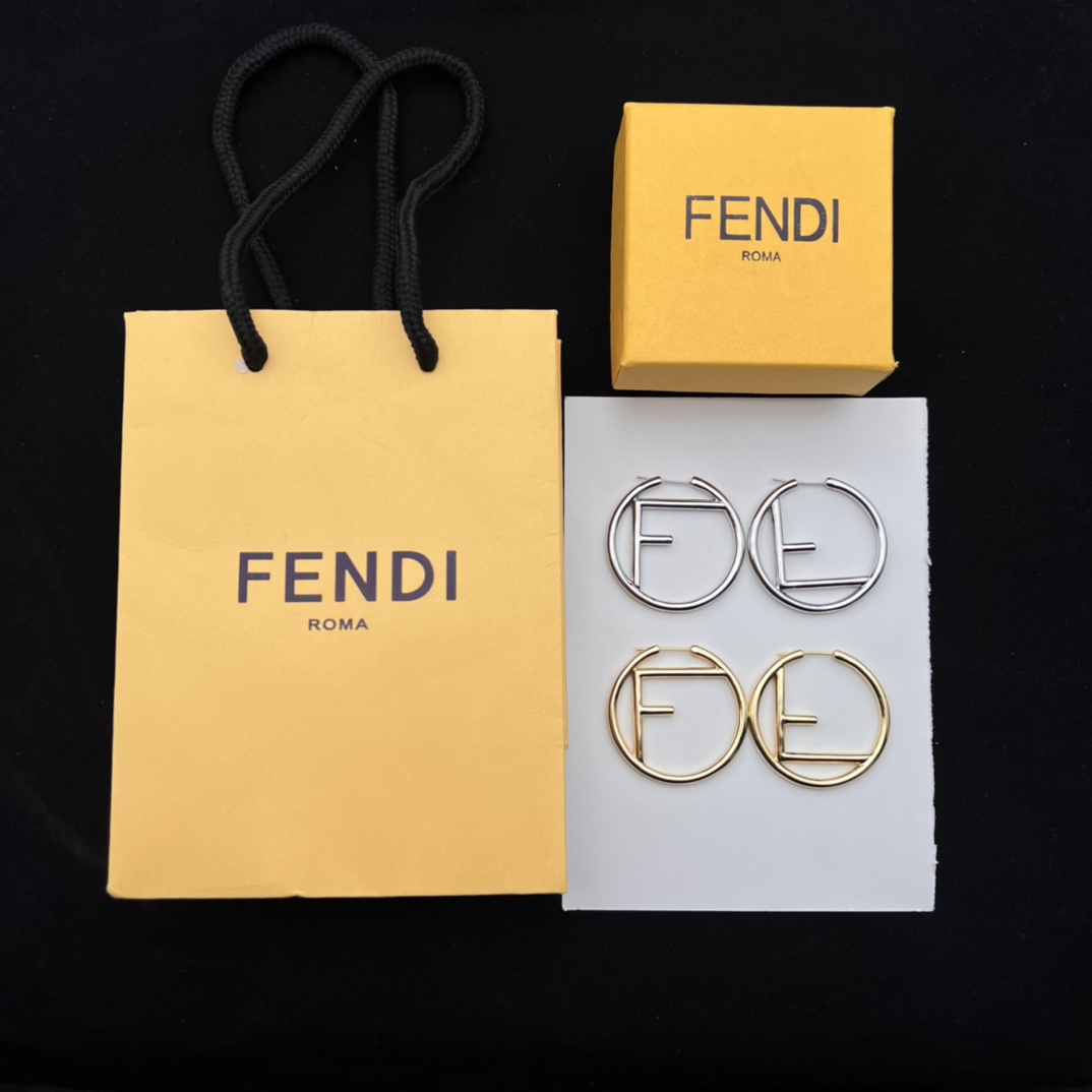 Fendi Earrings - PerfectKickZ