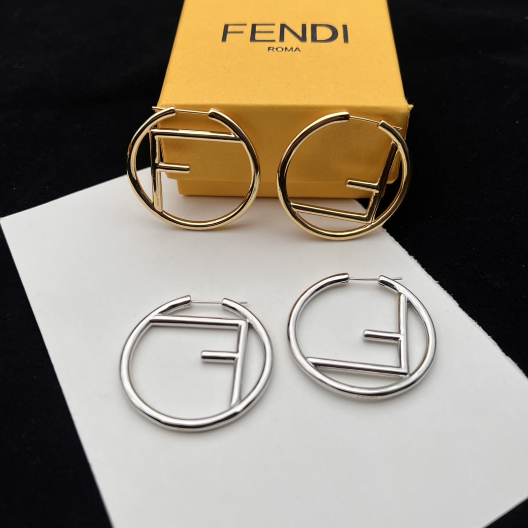 Fendi Earrings - PerfectKickZ