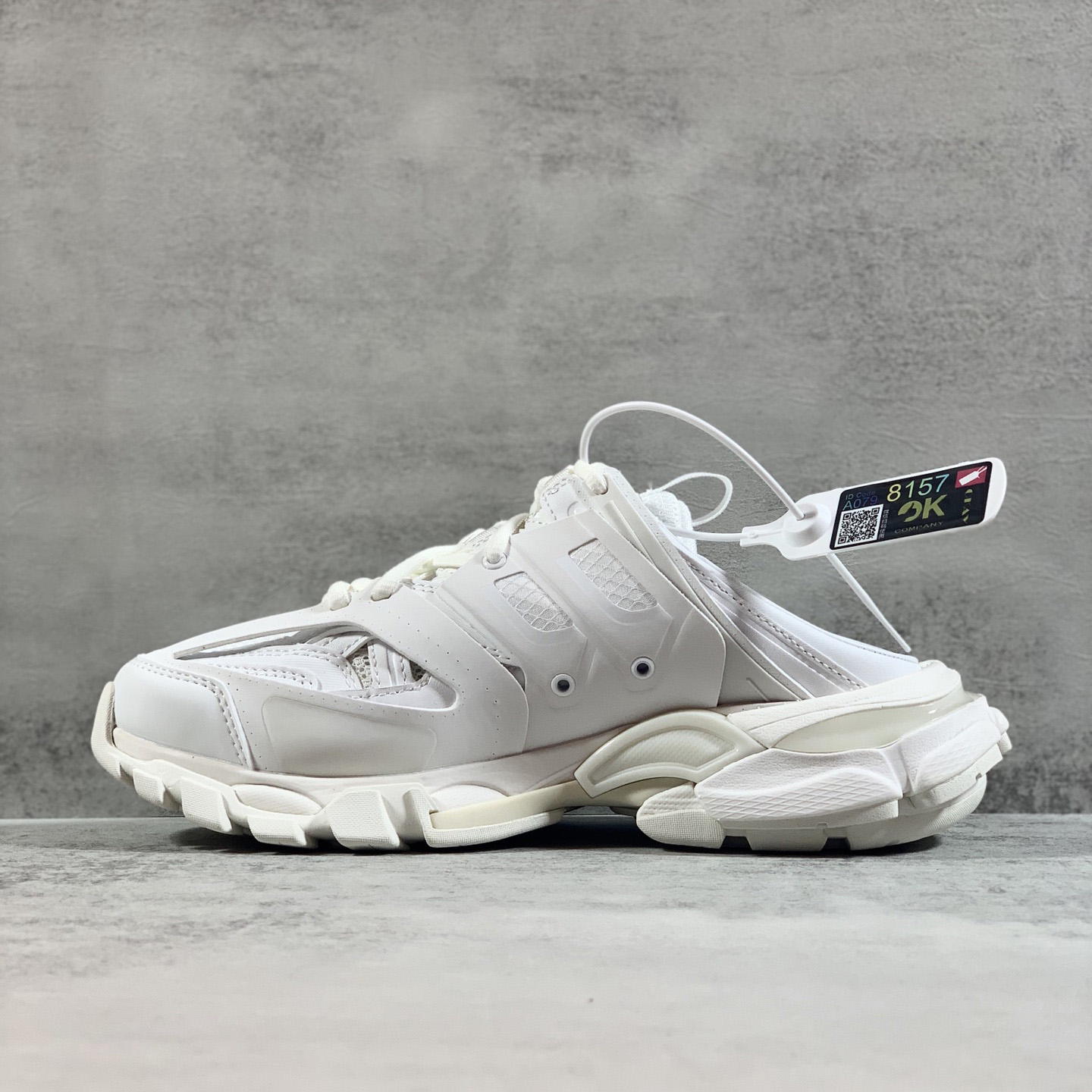 Balenciaga Track Mule In White - PerfectKickZ