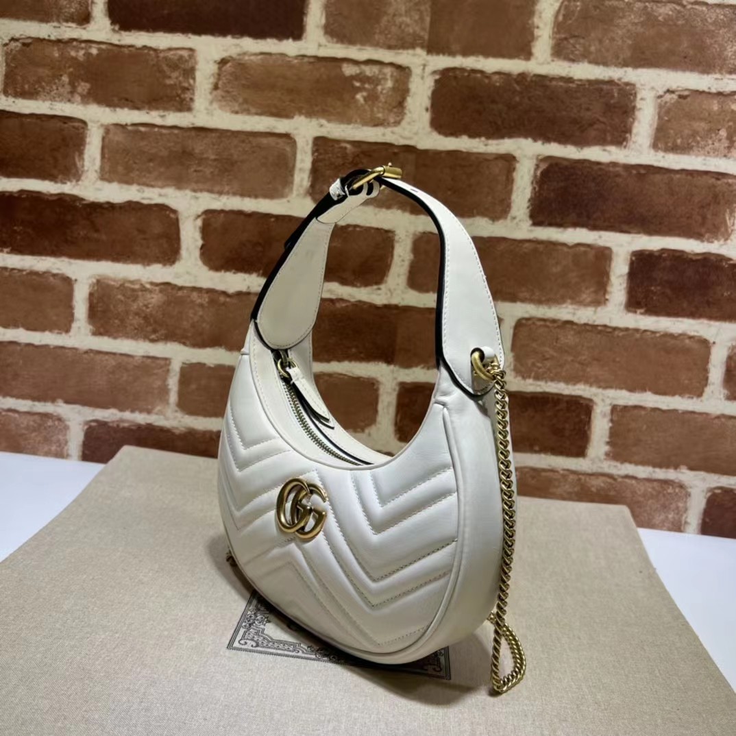 Gucci GG  Leather Handle Bag（21-11-5CM） - PerfectKickZ