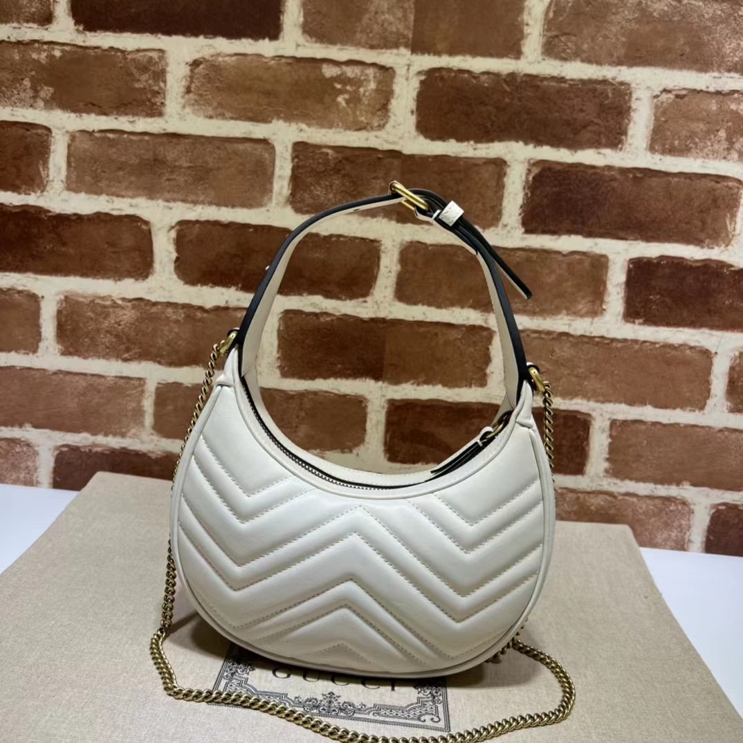 Gucci GG  Leather Handle Bag（21-11-5CM） - PerfectKickZ