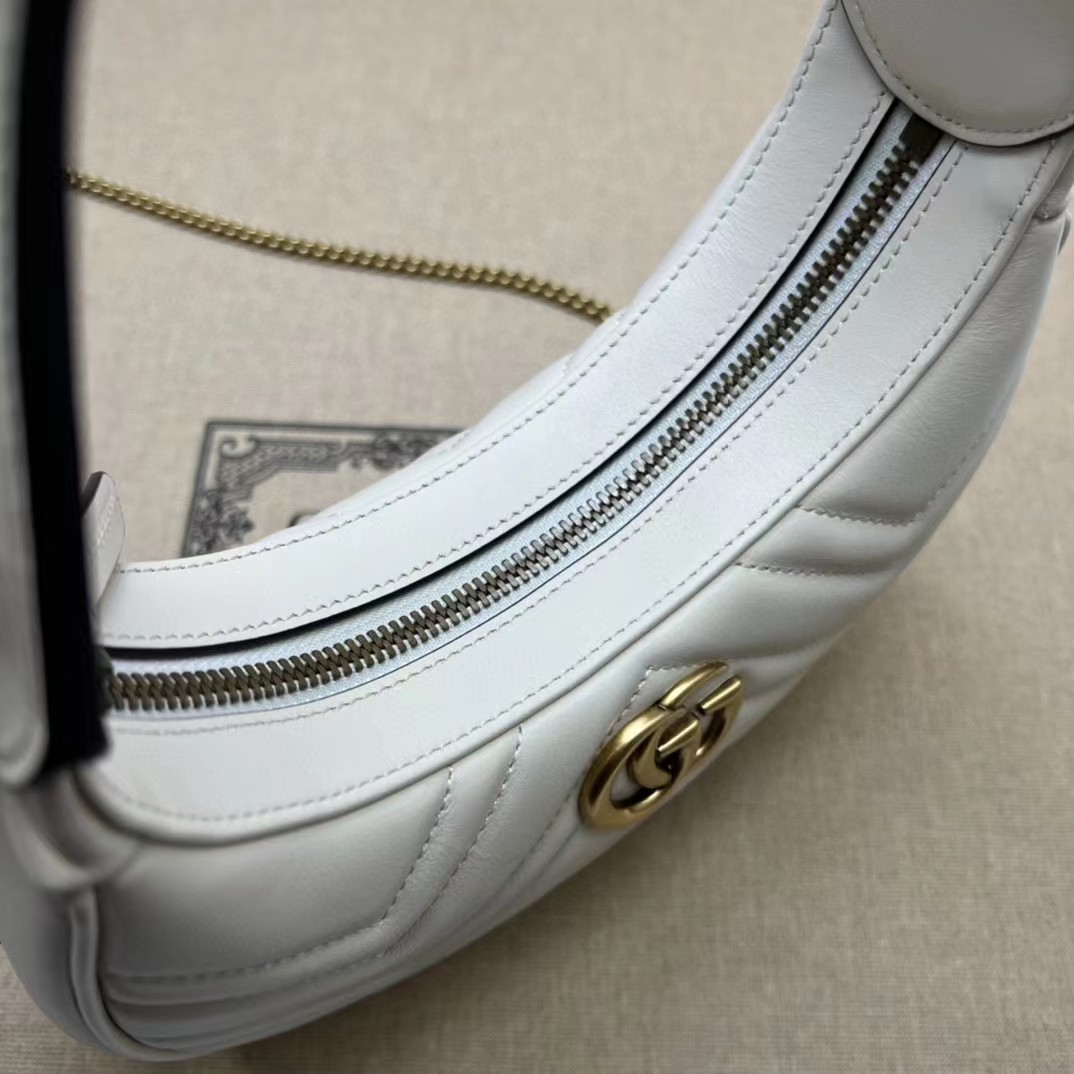 Gucci GG  Leather Handle Bag（21-11-5CM） - PerfectKickZ