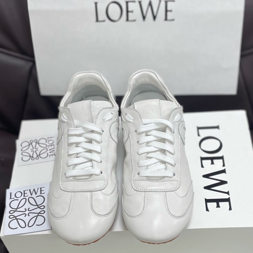 Loewe Ballet Runner In Nylon And Calfskin - PerfectKickZ