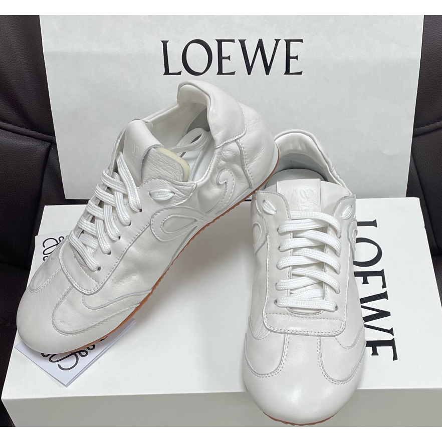 Loewe Ballet Runner In Nylon And Calfskin - PerfectKickZ