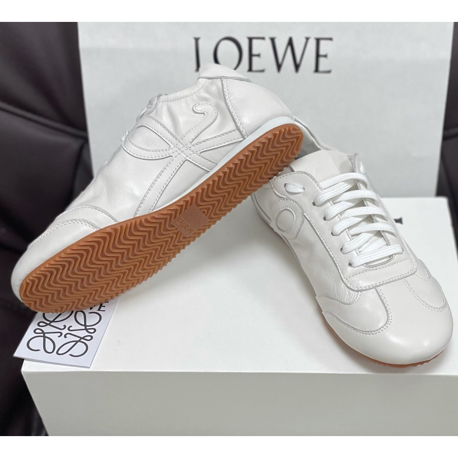 Loewe Ballet Runner In Nylon And Calfskin - PerfectKickZ