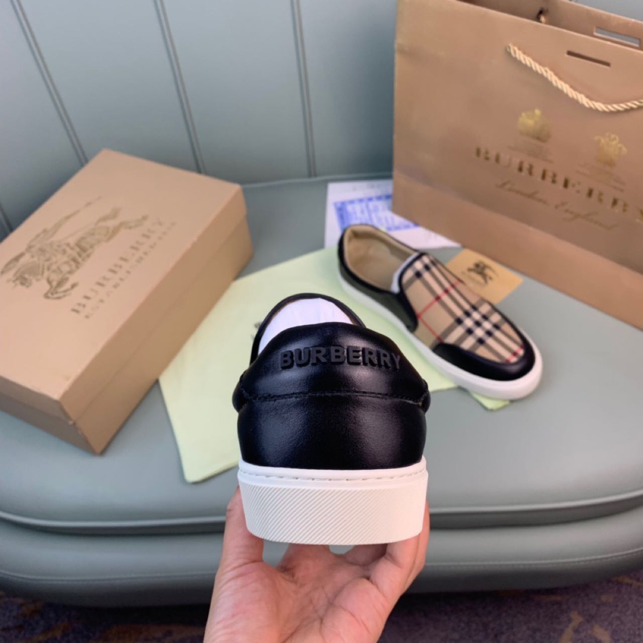 Burberry Vintage Check Loafers   - PerfectKickZ