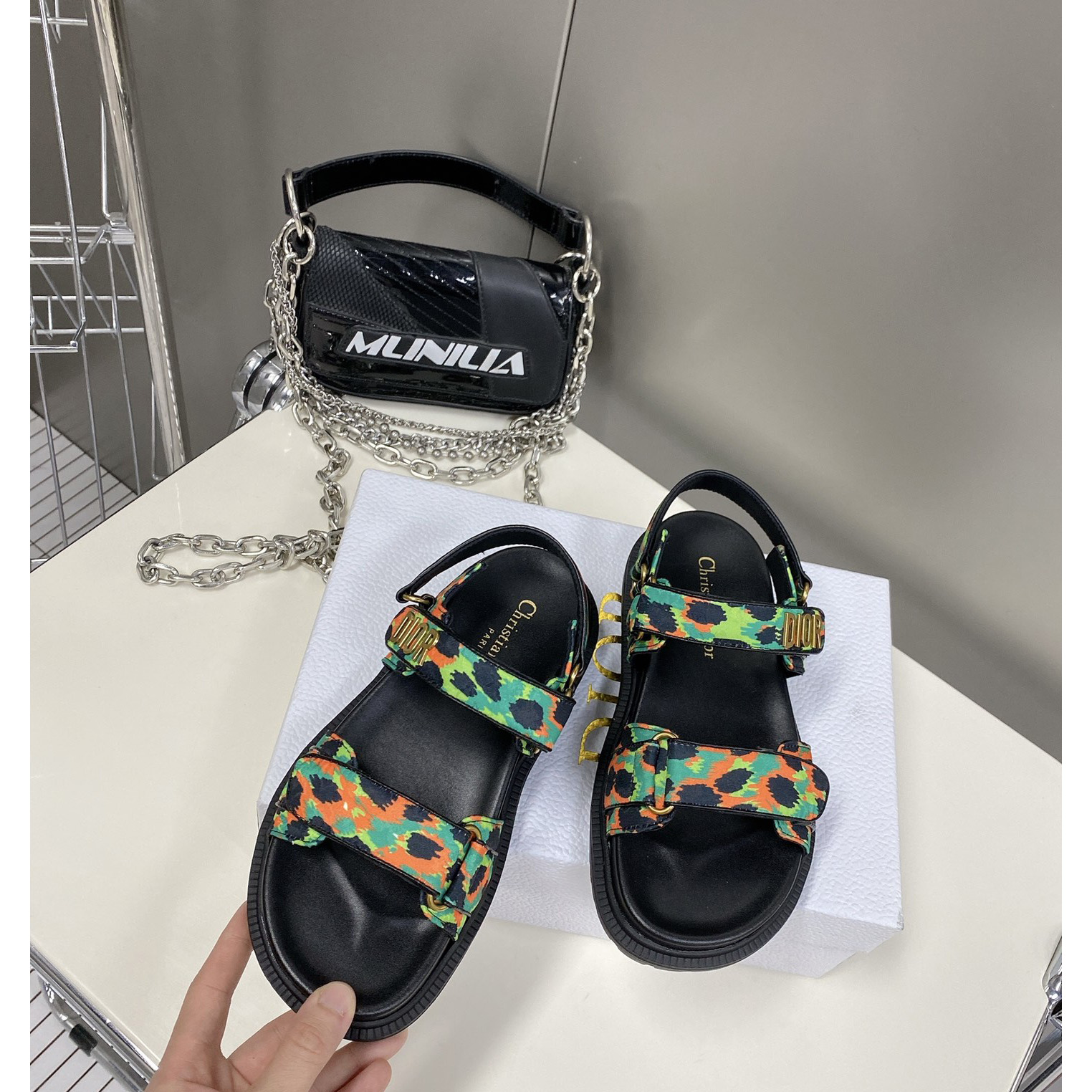 Dior Women Dioract Sandal - PerfectKickZ
