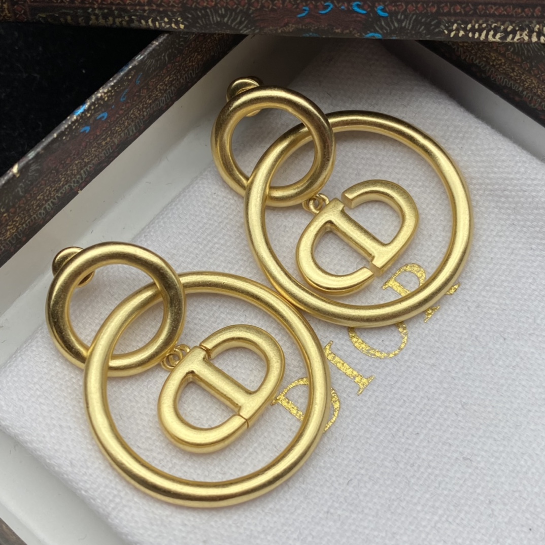 Dior 'CD'  Earrings - PerfectKickZ