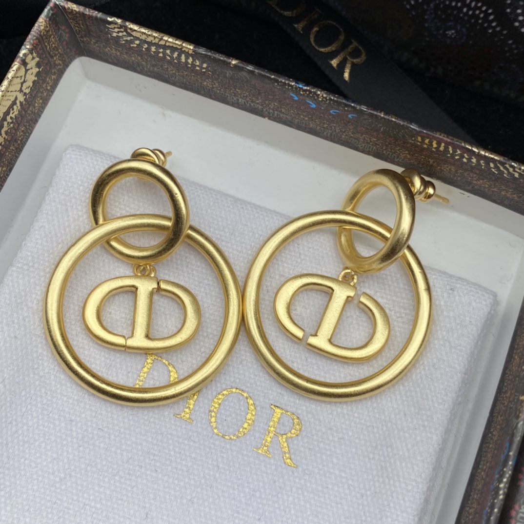 Dior 'CD'  Earrings - PerfectKickZ