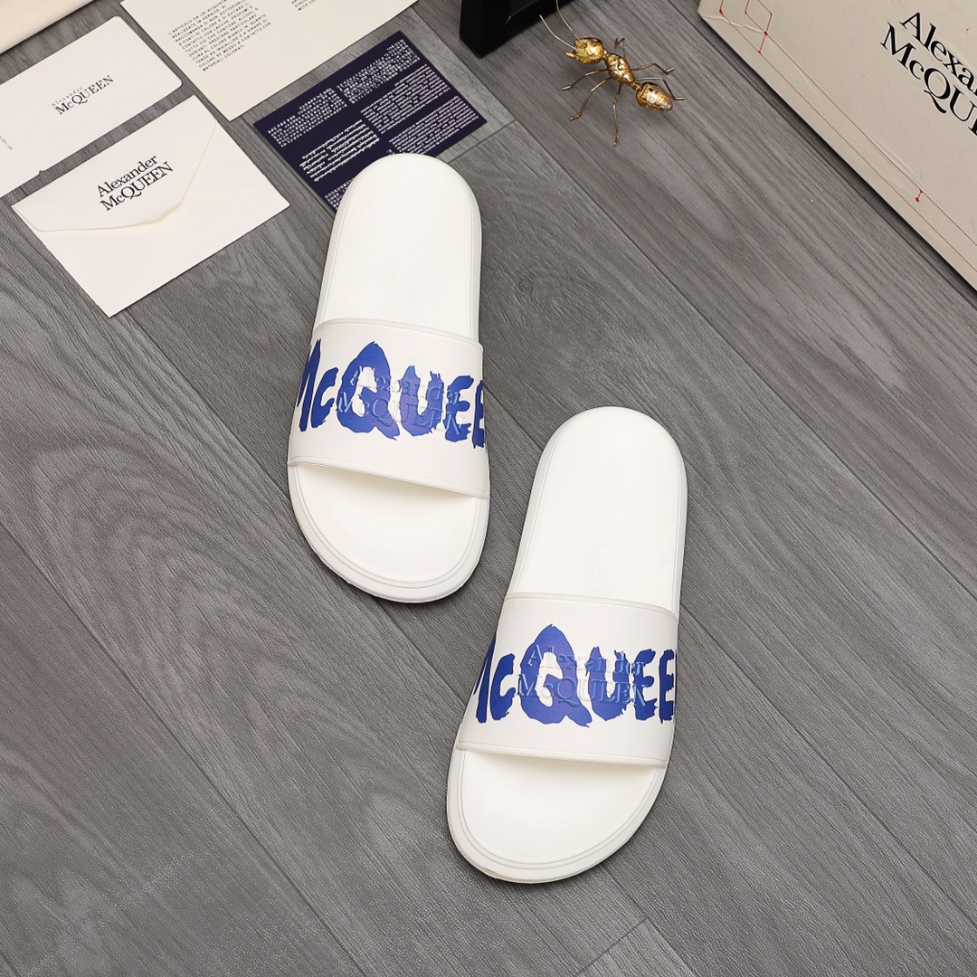 Alexander Mqueen Logo Slipper - PerfectKickZ