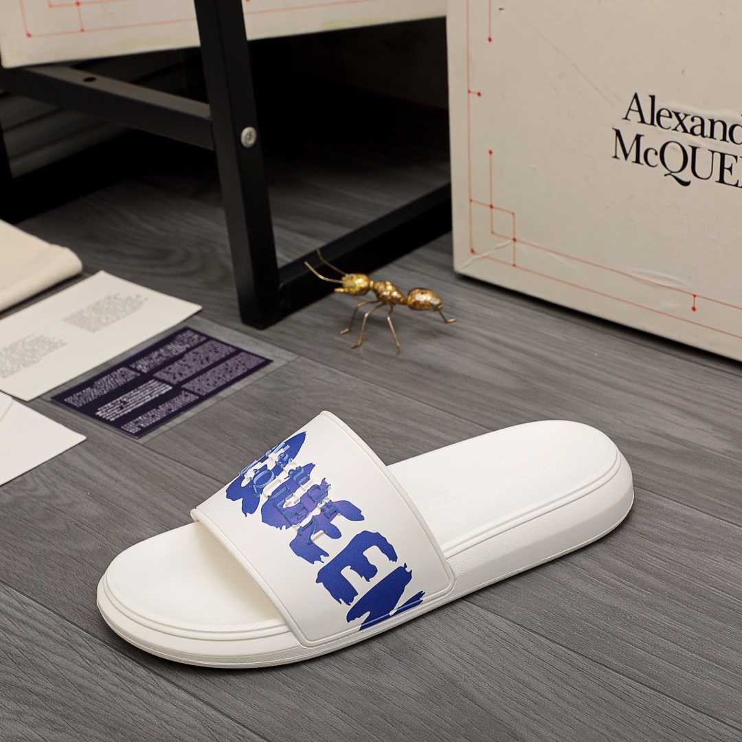Alexander Mqueen Logo Slipper - PerfectKickZ