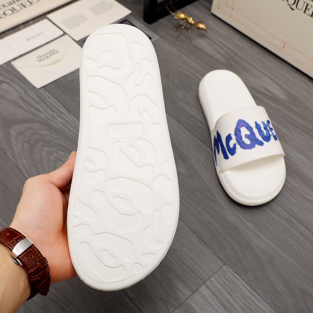 Alexander Mqueen Logo Slipper - PerfectKickZ
