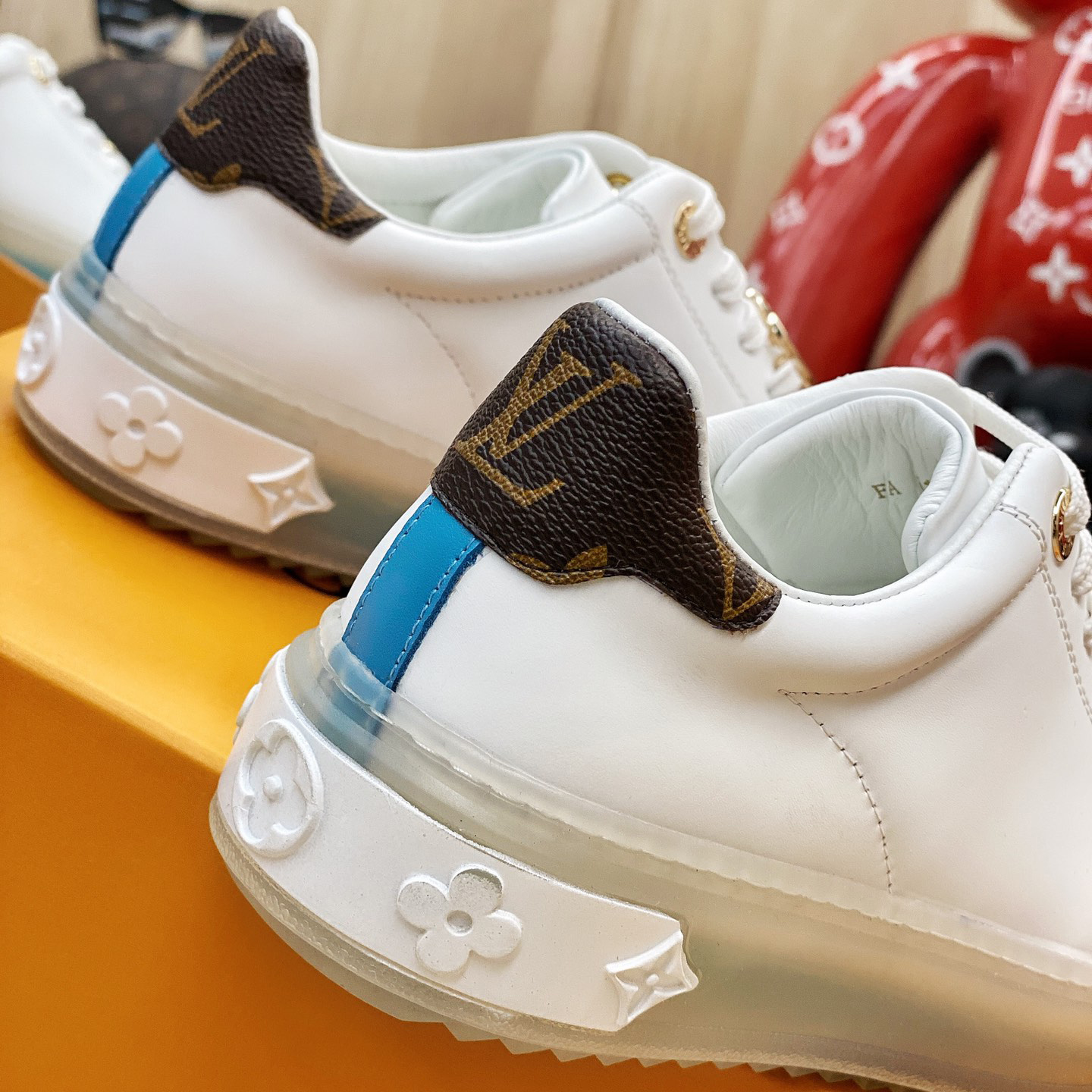 Louis Vuitton Logo Transparent Sole Sneaker  - PerfectKickZ