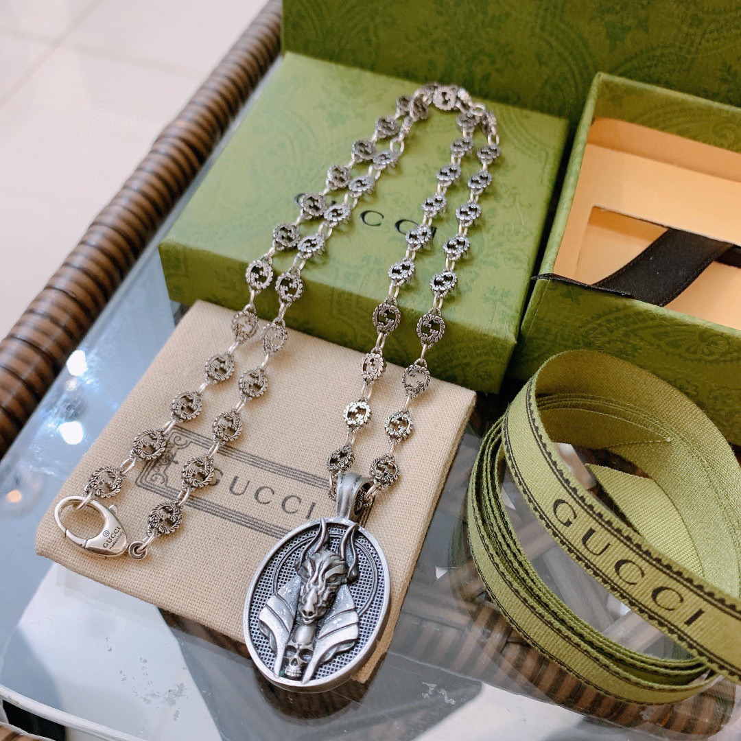 Gucci Anger Forest Necklace - PerfectKickZ