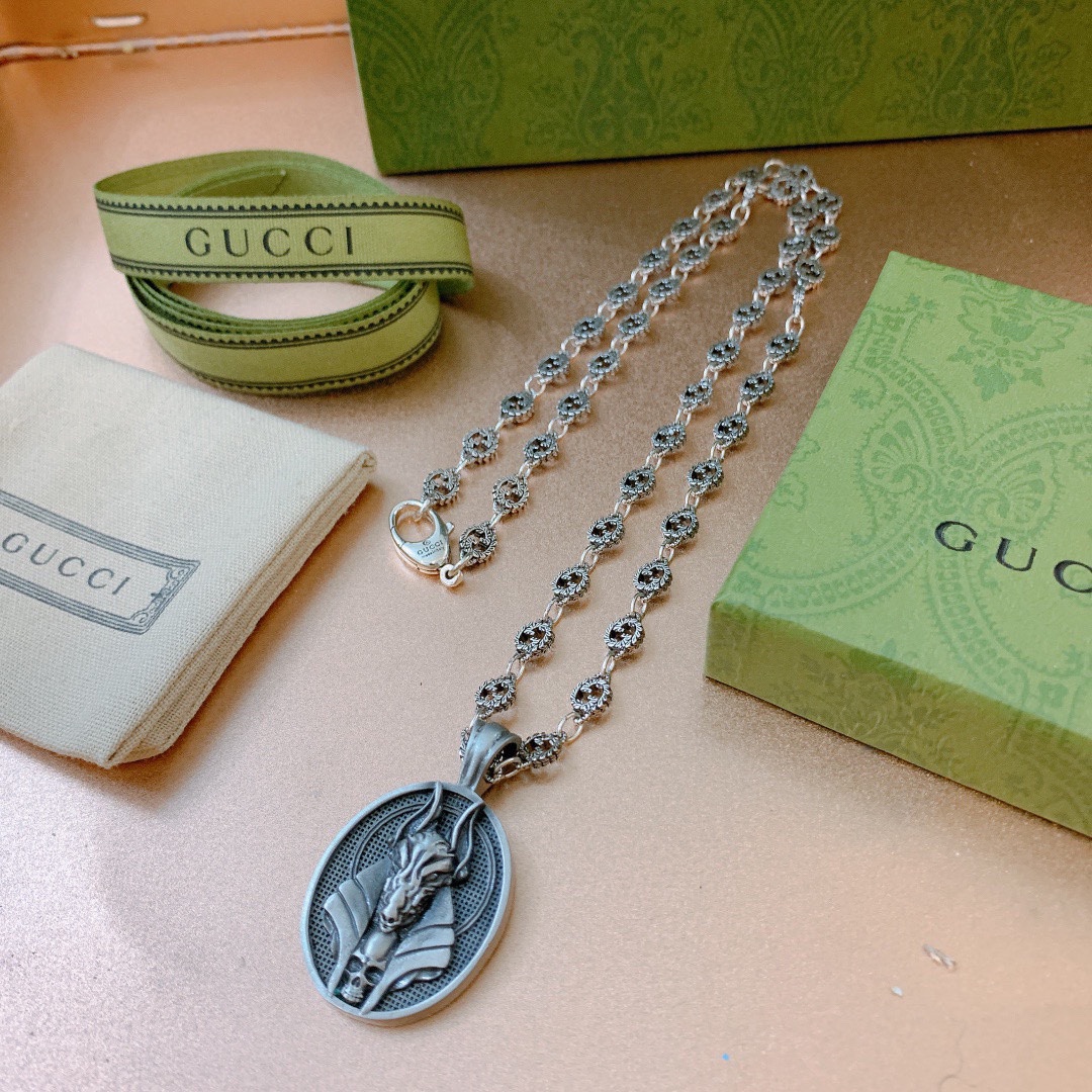 Gucci Anger Forest Necklace - PerfectKickZ
