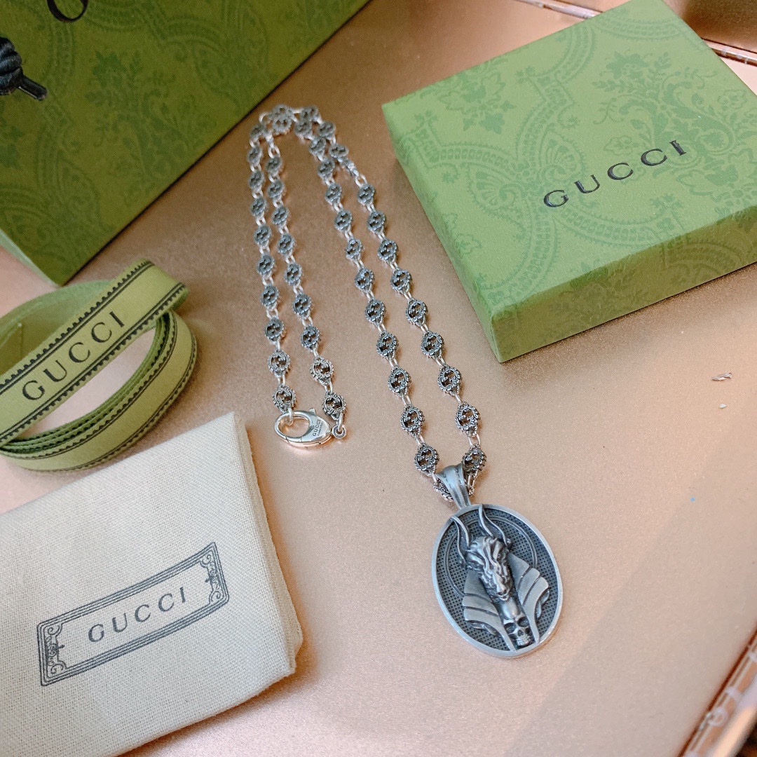 Gucci Anger Forest Necklace - PerfectKickZ